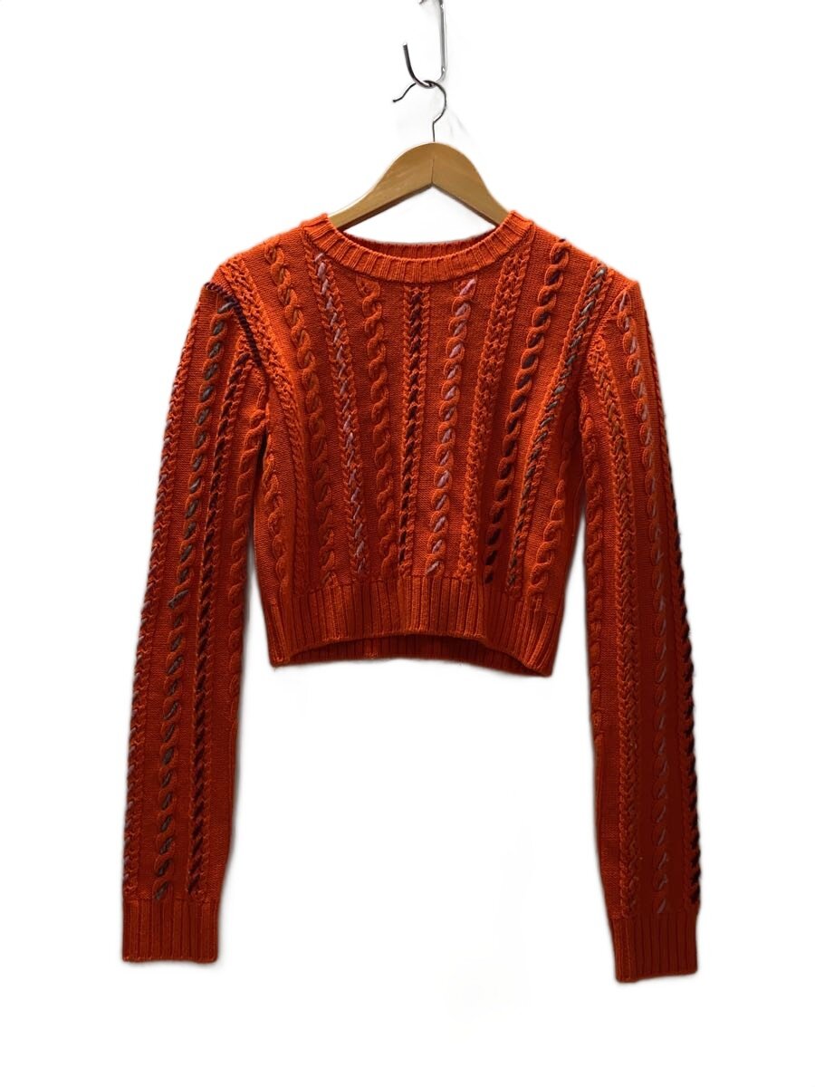 【中古】JW ANDERSON(J.W.ANDERSON)◆ニット・セーター(厚手)/XS/ウール/ORN【レディースウェア】|2nd STREET 店