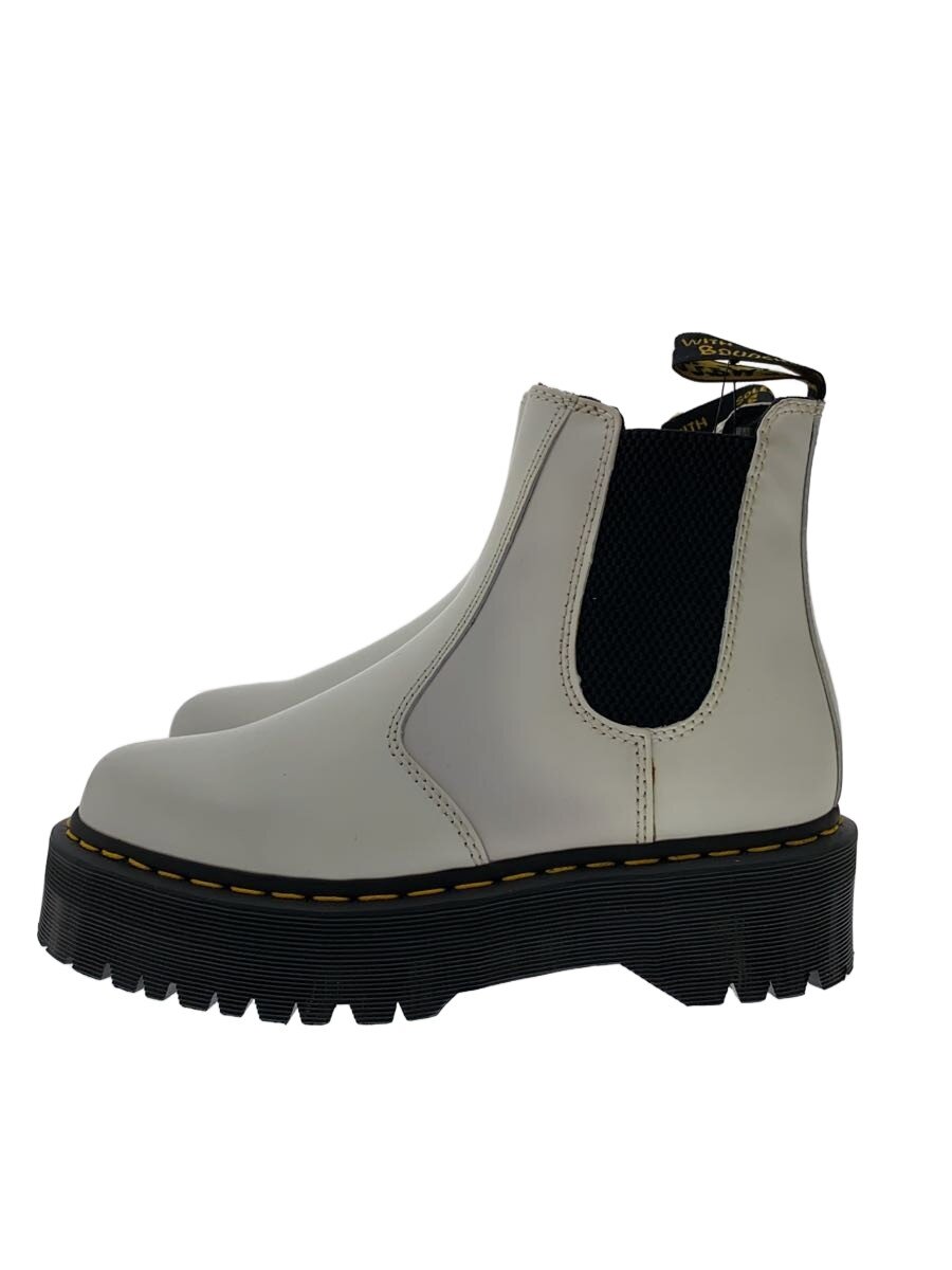 【中古】Dr.Martens◆チェルシーブーツ/サイドゴアブーツ/39/WHT/25055100【シューズ】|2nd STREET 店