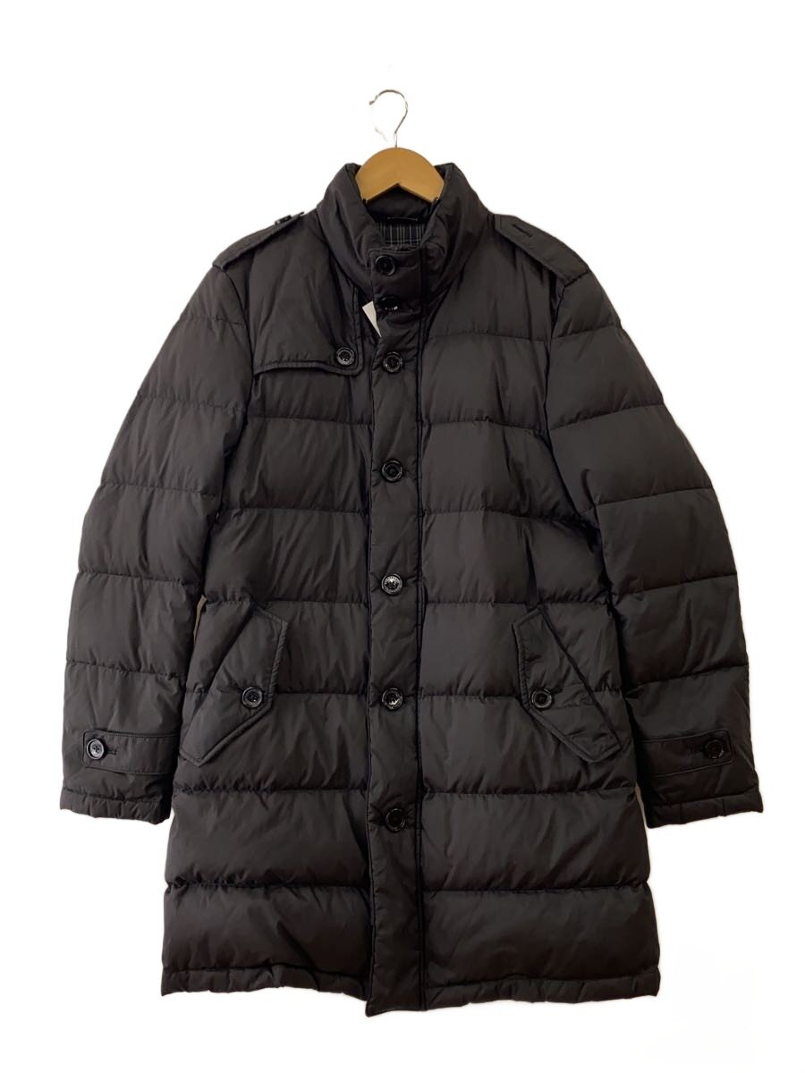 【中古】BURBERRY BLACK LABEL◆ダウンジャケット/LL/ポリエステル/BLK/無地/袖口裏側汚れ有/左肩ボタン欠品//【メンズウェア】|2nd STREET 店