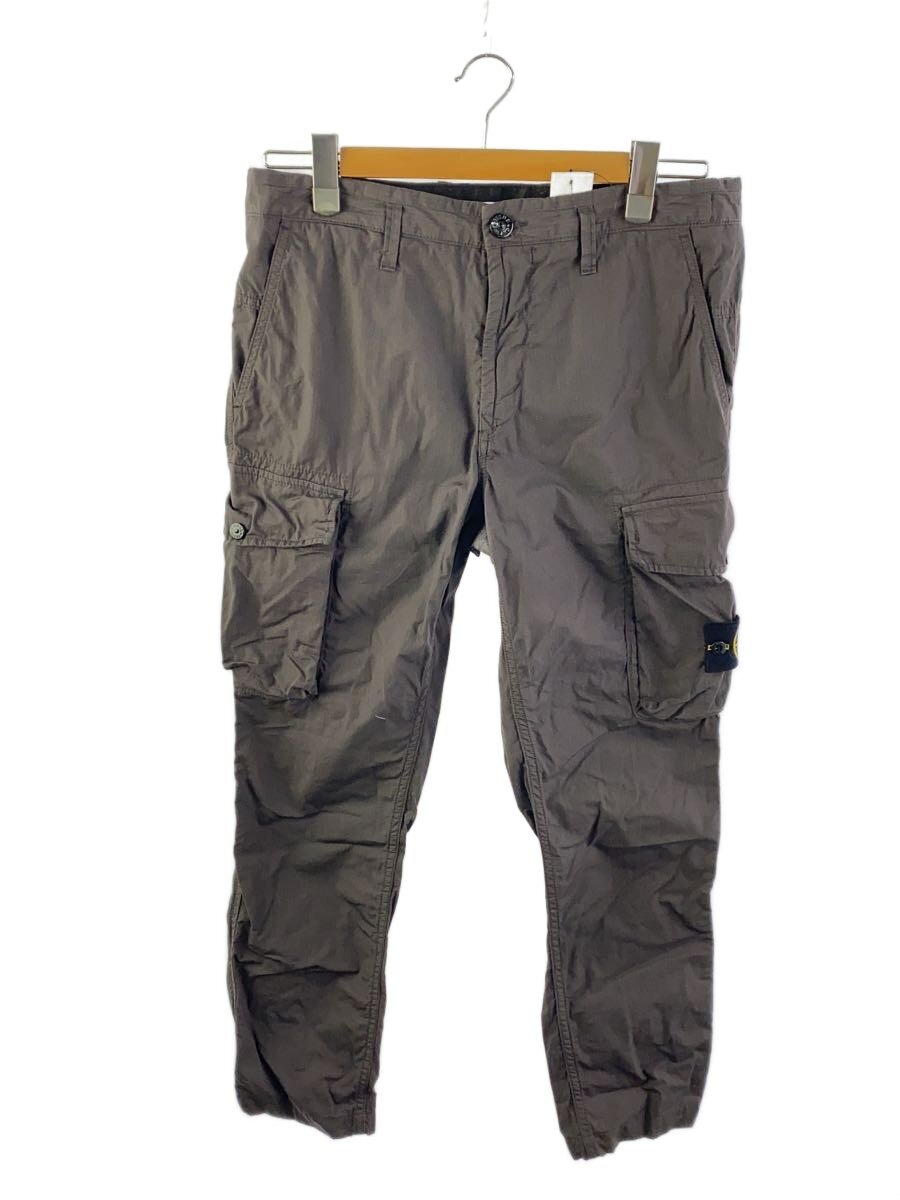 【中古】STONE ISLAND◆カーゴパンツ/31/コットン/GRY/無地/929 184 319 152【メンズウェア】｜2ｎｄ STREET 店 16,542円