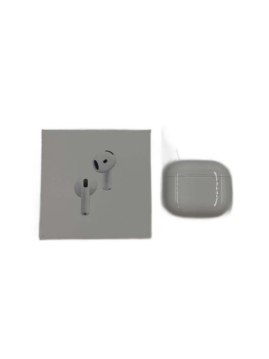 【中古】Apple◆イヤ電話機 AirPods 4 アクティブノイズキャンセリング積み上げる青写真 MXP93J/A//【家電・視覚性・オーディオ】