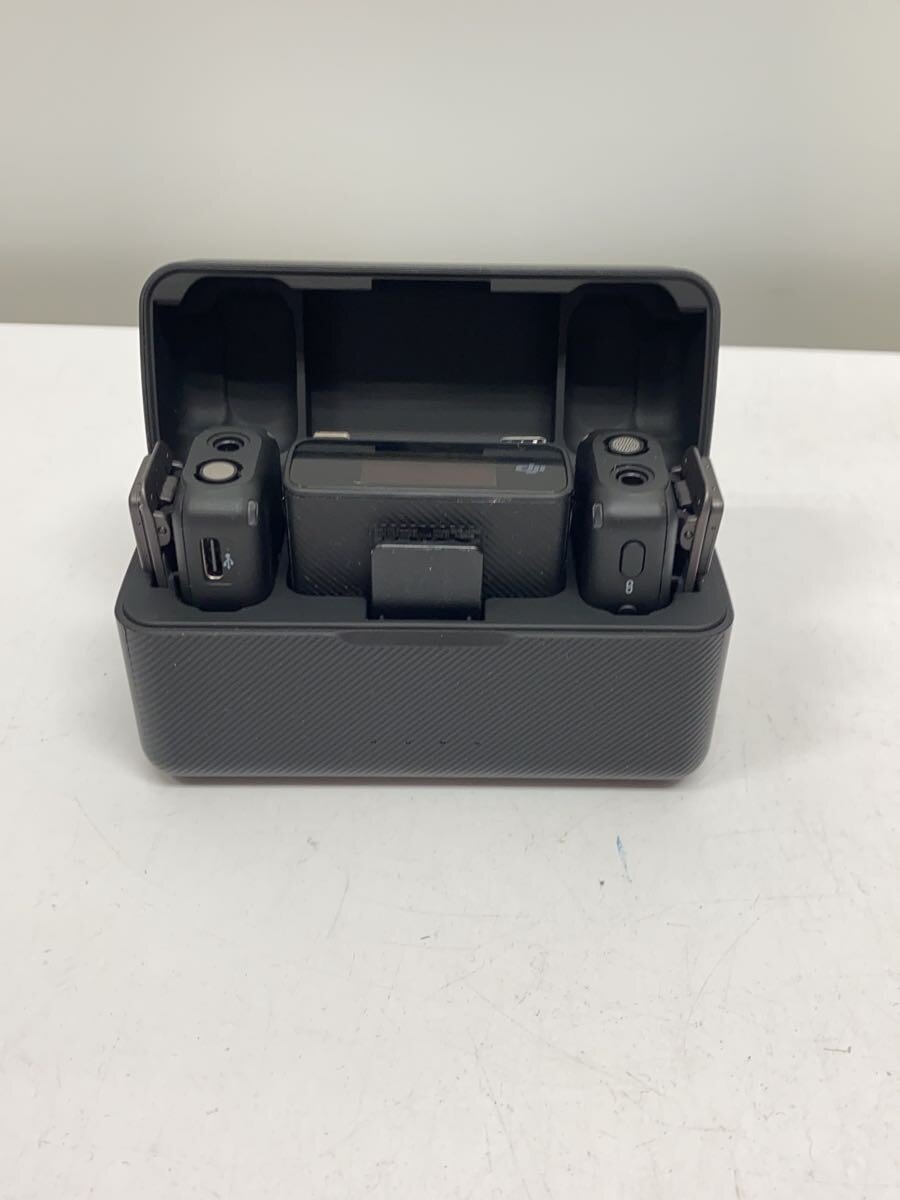 【中古】DJI◆オーディオその他/ASB01/ワイヤレスマイク デュアルチャンネル録音【家電・ビジュアル・オーディオ】