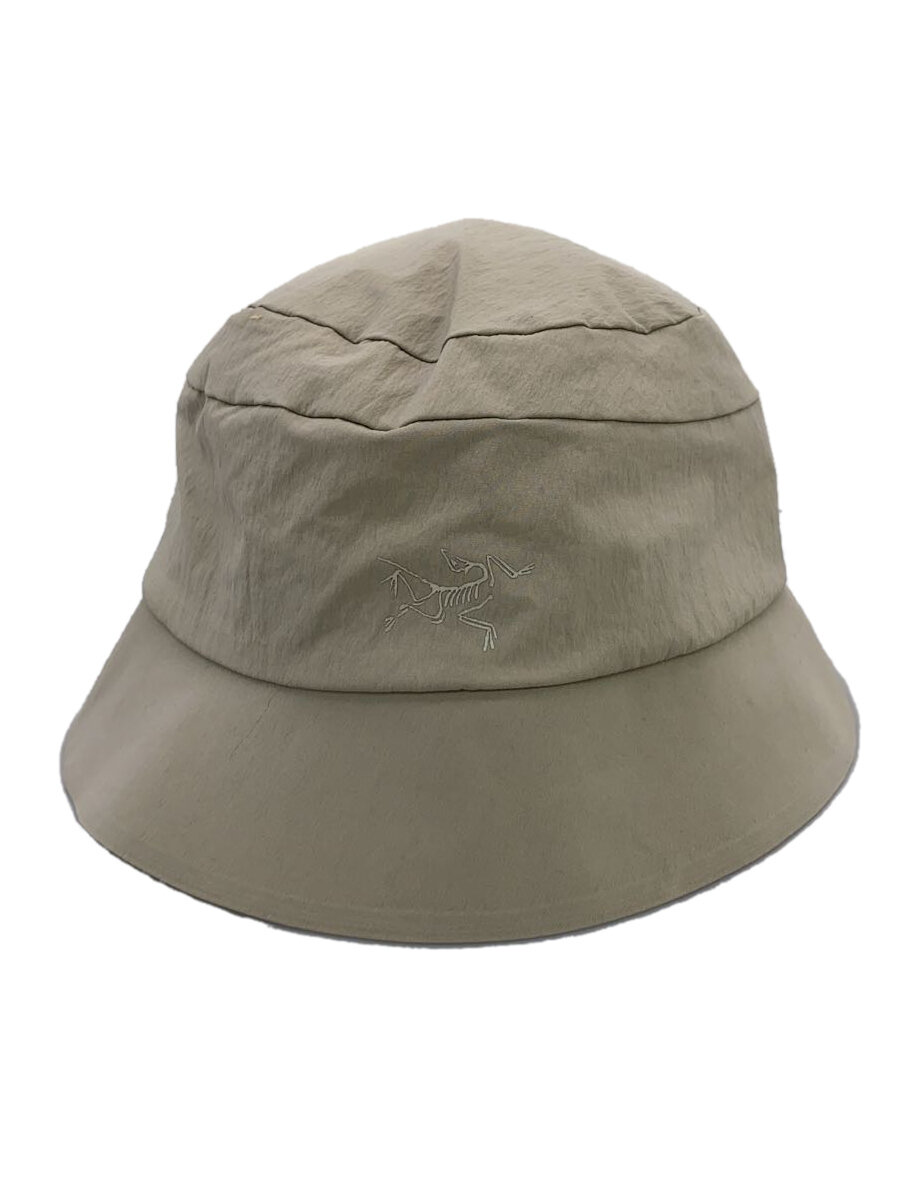 【中古】ARC’TERYX◆井戸釣瓶かぶり笠/M/ナイロン/BEG/メンズ/10315-67585【服飾雑貨他】