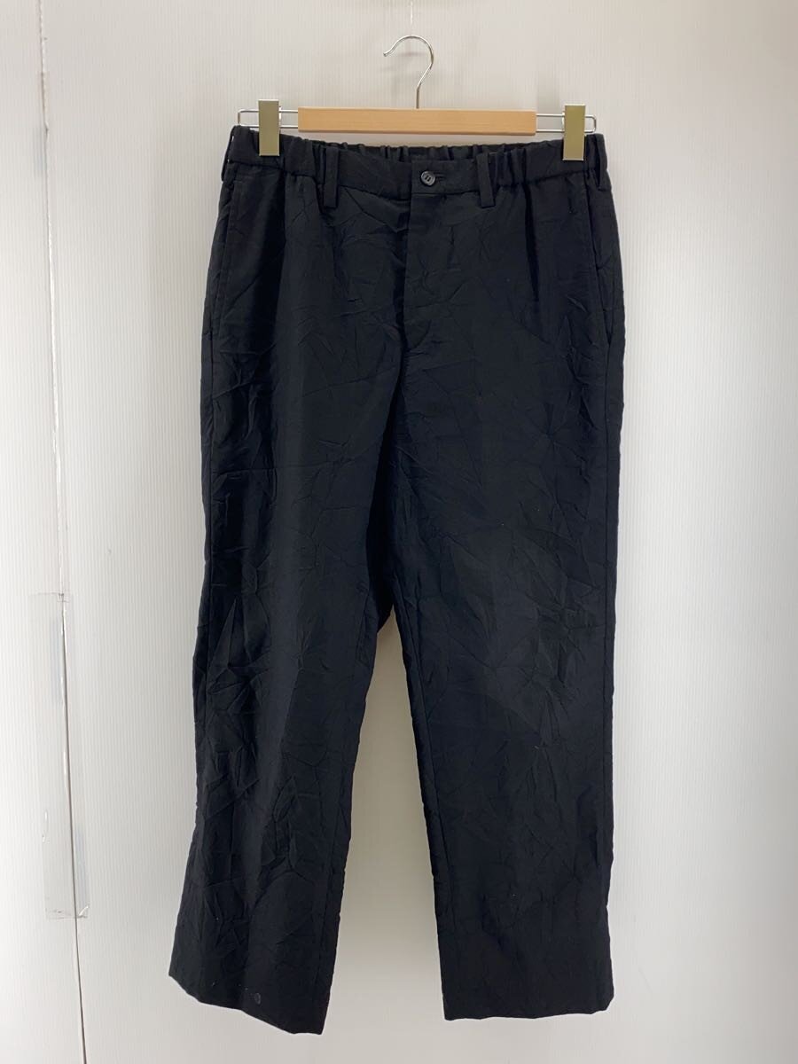 【中古】ISSEY MIYAKE MEN◆下つ方/1/羊毛/BLK/ME43FF105/シュリンク/シワ産業【メンズウェア】