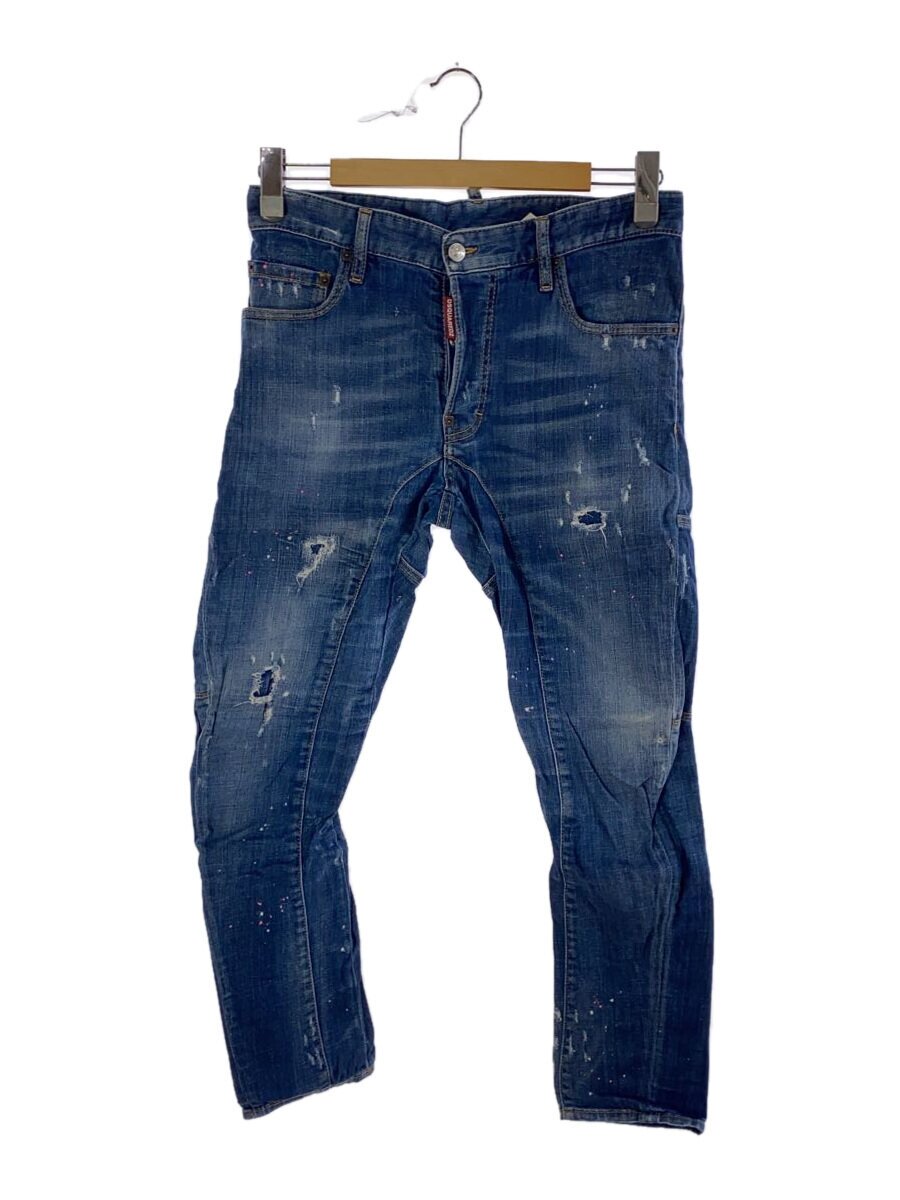 【中古】DSQUARED2◆Tidy Biker Jean/スキニーパンツ/46/ジーンズ/BLU/SL74LB0542【メンズウェア】