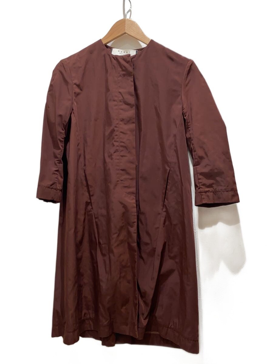 【中古】MARNI◆シャツワンピース/38/ポリエステル/BRD/0000295884【レディースウェア】｜2ｎｄ STREET 店