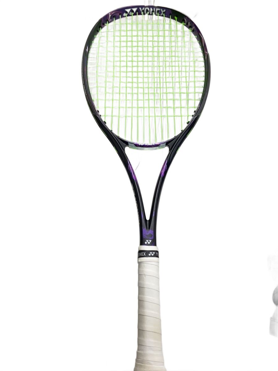 【中古】YONEX◆庭球櫂/軟式櫂/BLK/GEO BREAK 80V【運動競技】