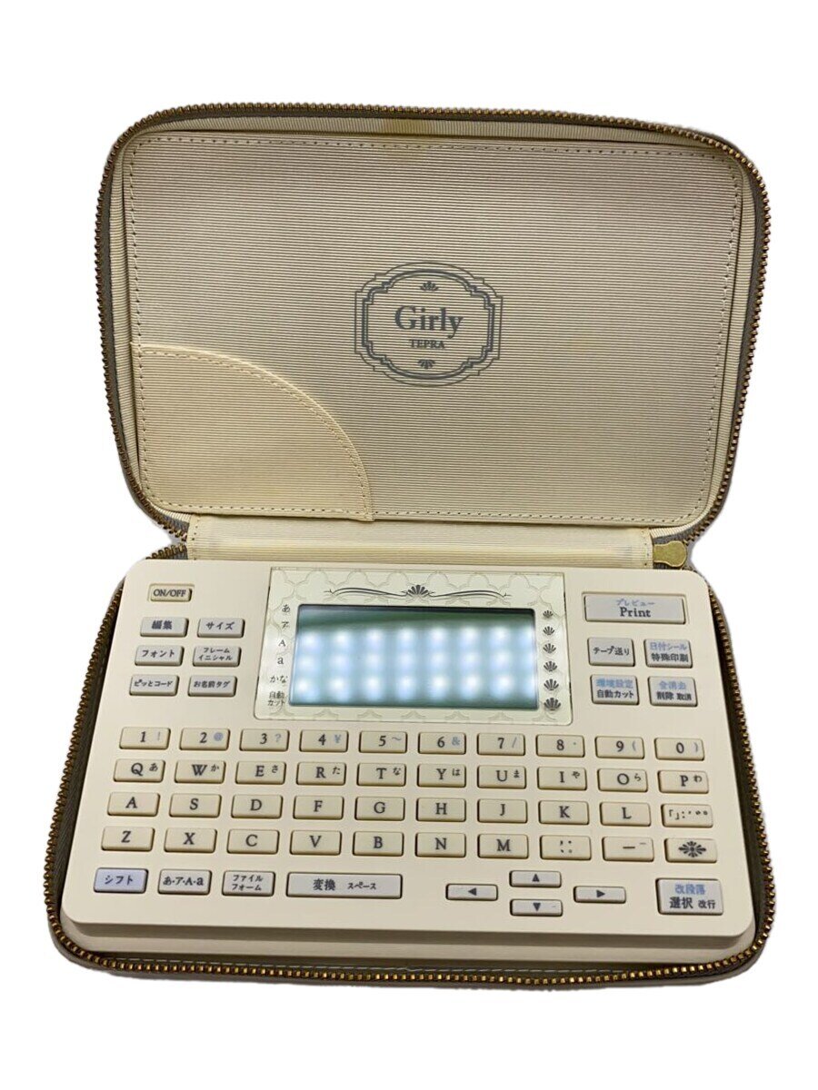 【中古】KING JIM◆付け紙点火装置 テプラ PRO SR-GL2//【家電・視覚的・オーディオ】