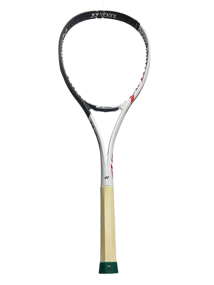 【中古】YONEX◆庭球櫂/軟式櫂/WHT/VOLTRAGE7VS【運動競技】