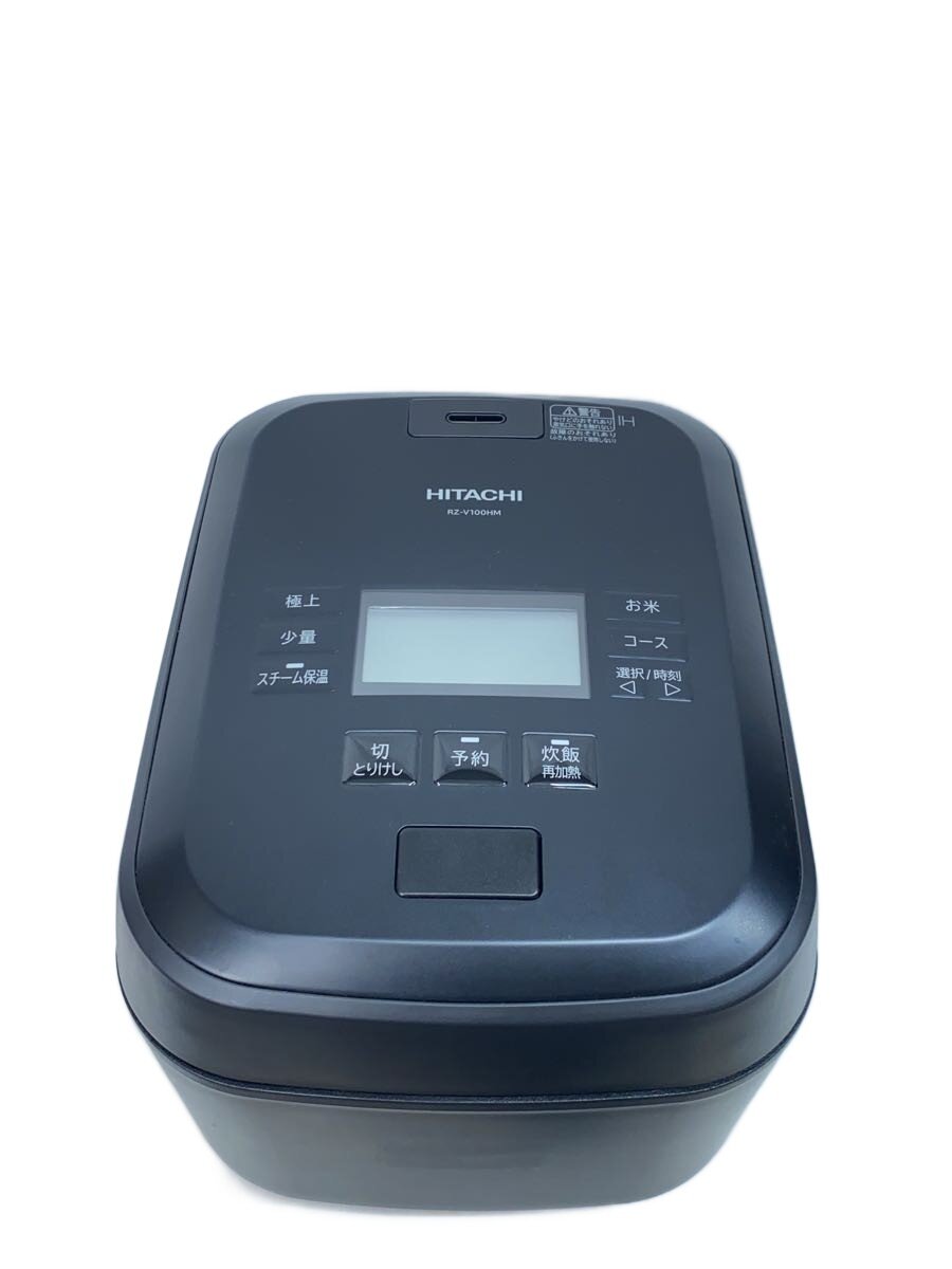 【中古】HITACHI◆炊飯器 RZ-V100HM(K)【家電・視覚的・オーディオ】
