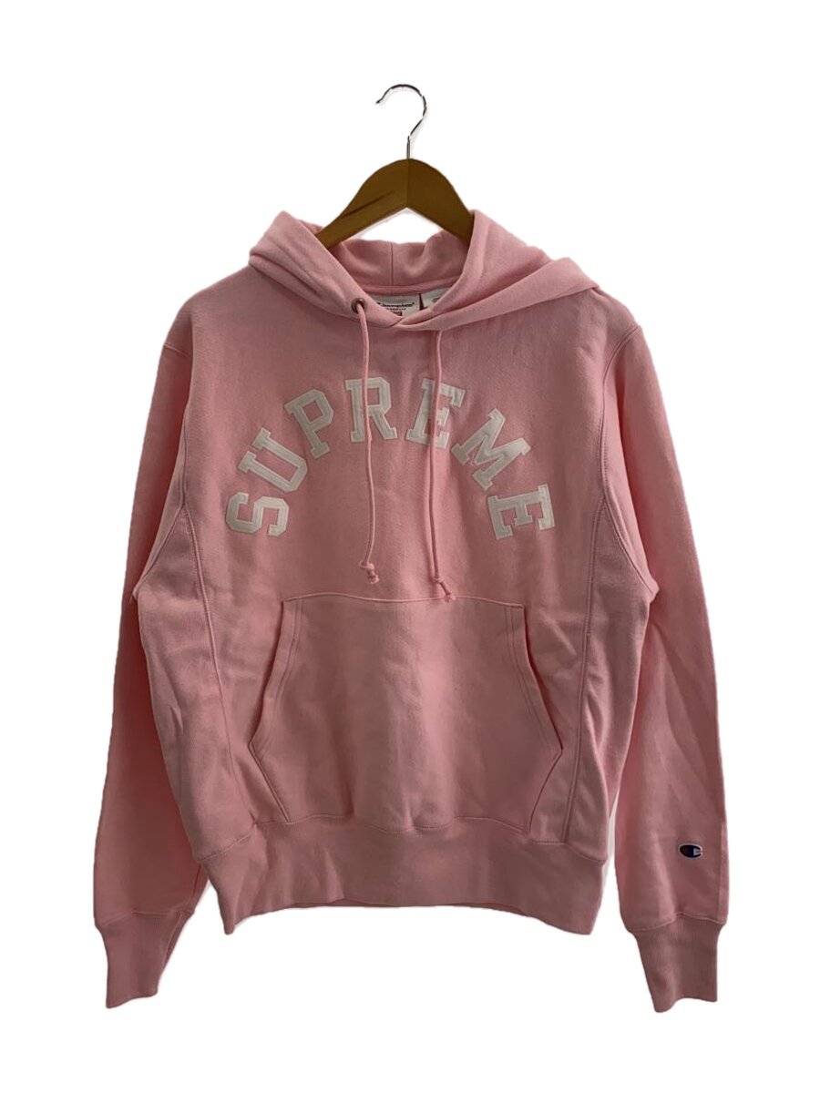 【中古】Supreme◆パーカー/S/綿織物/PNK【メンズウェア】