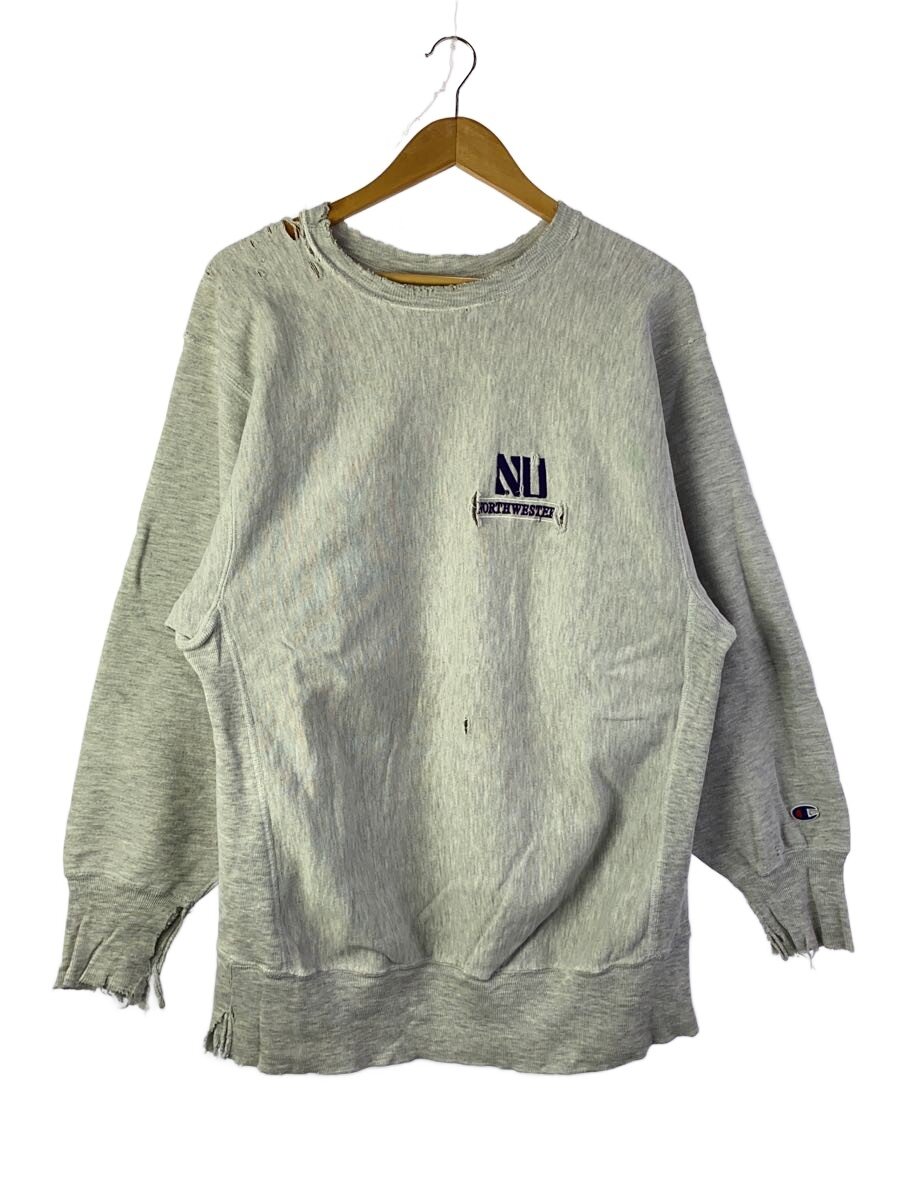 【中古】Champion◆流汗/XL/綿織物/GRY【メンズウェア】