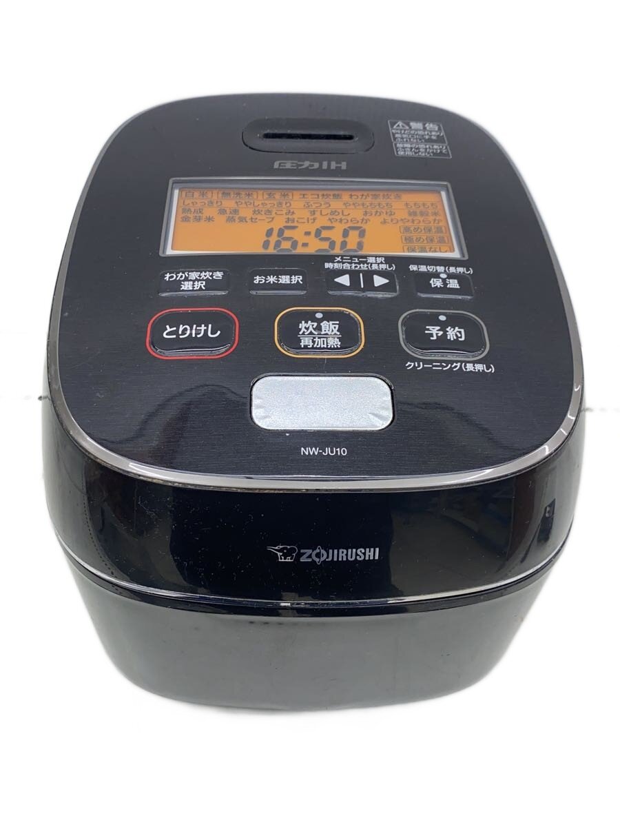 【中古】ZOJIRUSHI◆炊飯器 限度炊き NW-JU10-BA [黒いこと]【家電・視覚性・オーディオ】