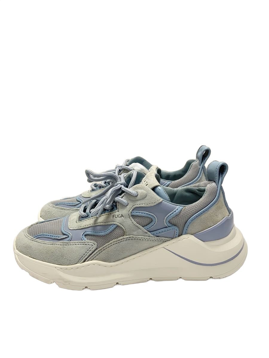 【中古】D.A.T.E.◆ローカットスニーカー/22.5糎/BLU【シューズ】