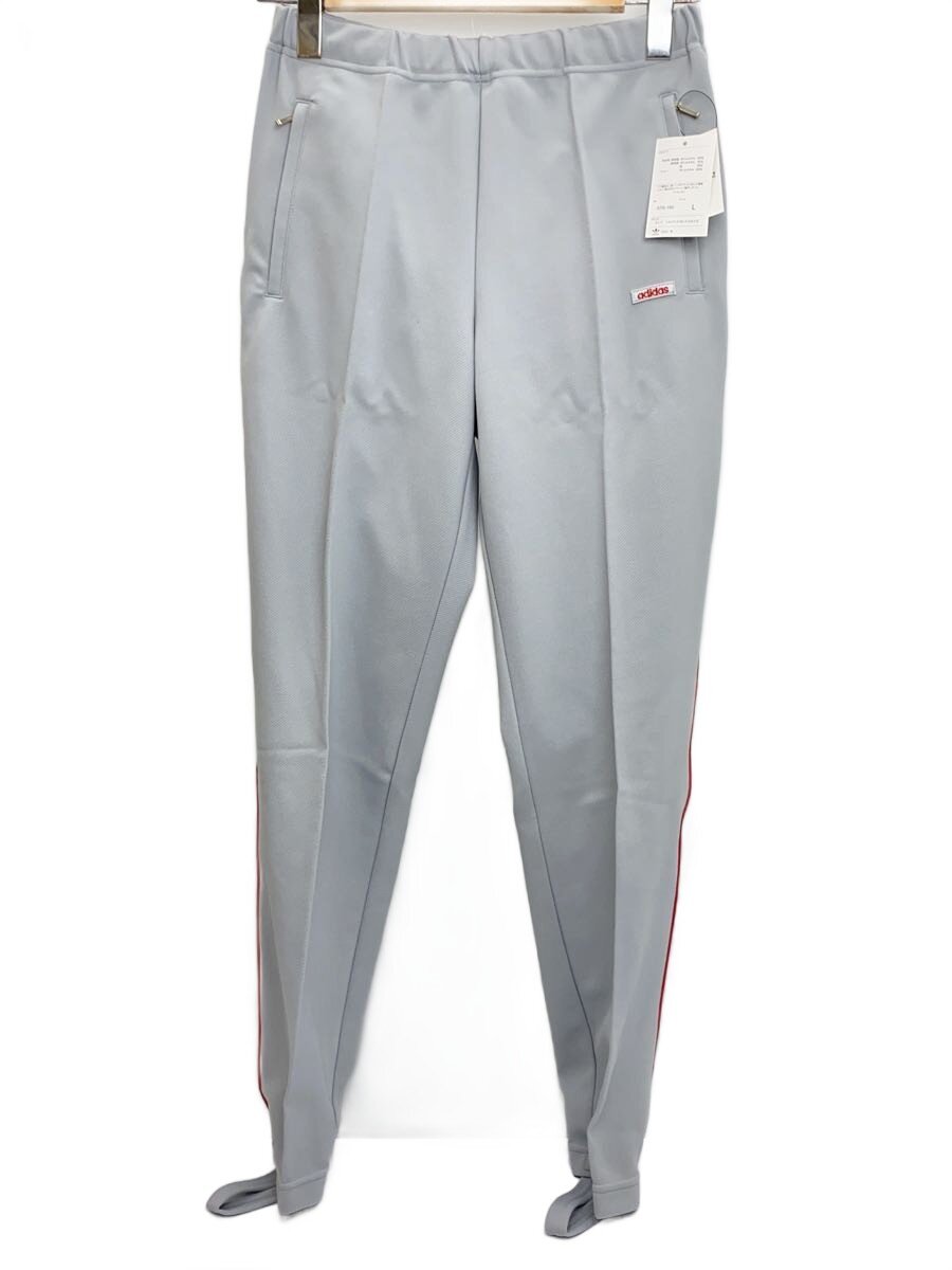 【中古】adidas◆下つ方/L/ポリエステル/GRY【メンズウェア】