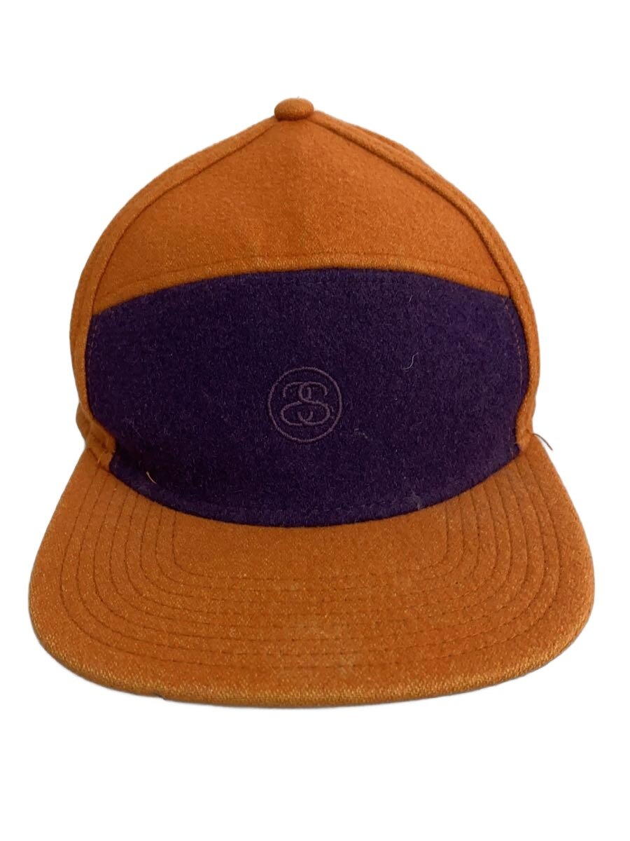 【中古】STUSSY◆旗がしら/--/羊毛/BRW/メンズ【服飾雑貨他】
