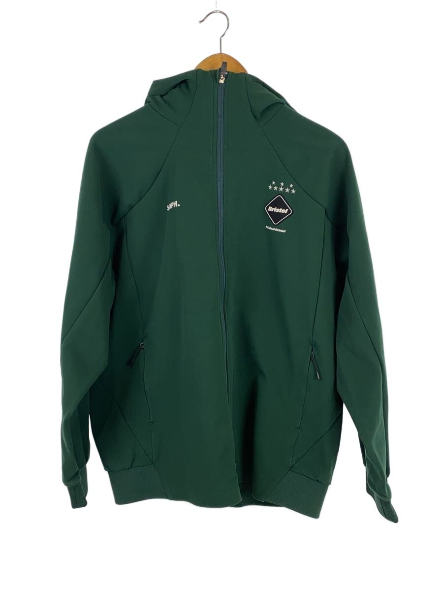 【中古】F.C.R.B.(F.C.Real Bristol)◆ジップパーカー/XL/ポリエステル/GRN/FCRB-250031【メンズウェア】｜2ｎｄ STREET 店