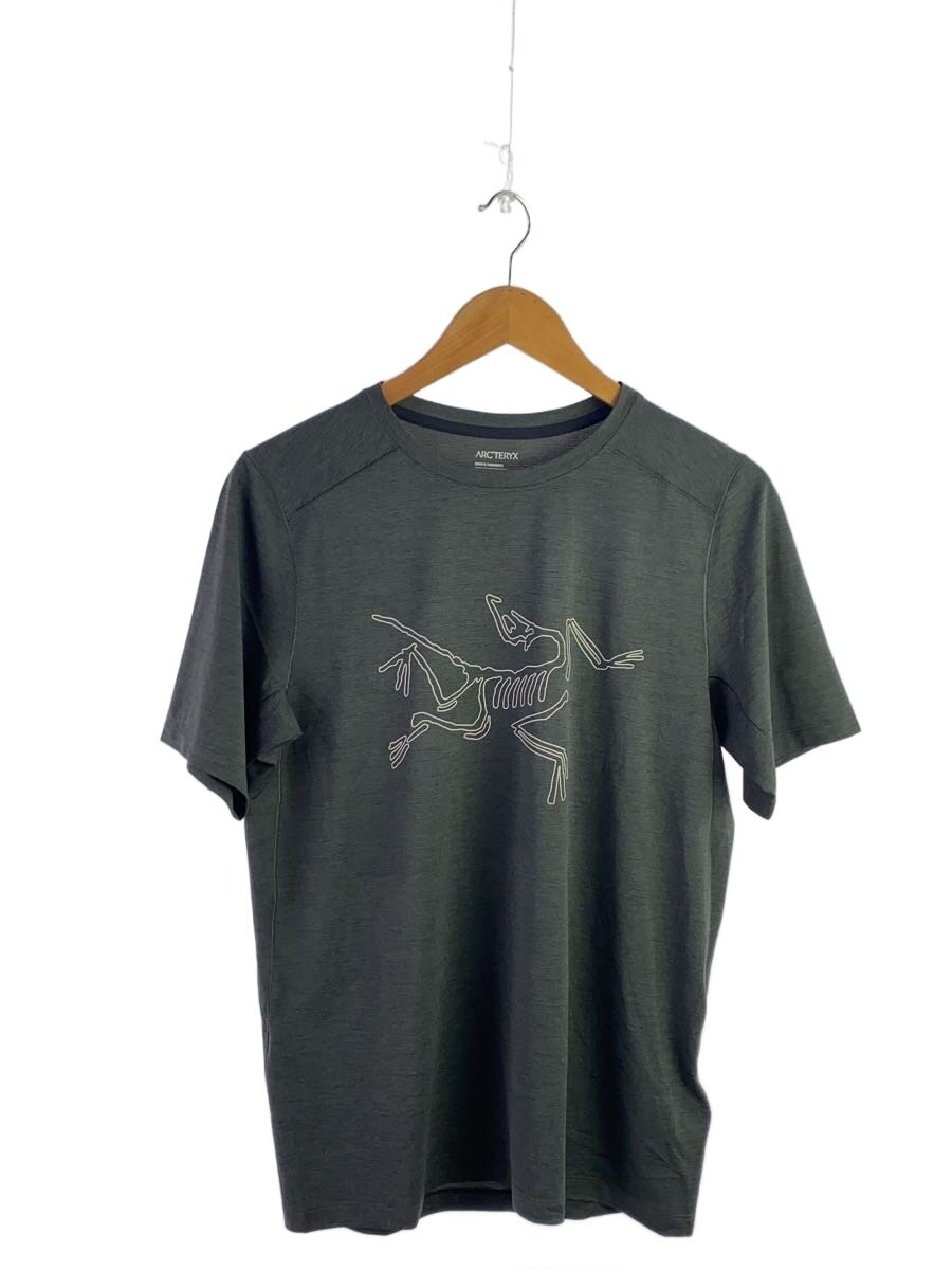【中古】ARC’TERYX◆CORMAC LOGO/プルオーバー/M/ポリエステル/GRY/X000009726【メンズウェア】
