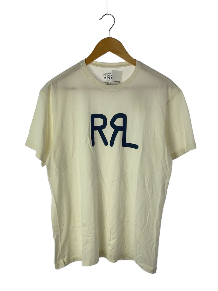 【中古】RALPH LAUREN◆DOUBLE RL/ティーシャツ/M/綿織物/IVO/782950473001//【レディース御召しもの】