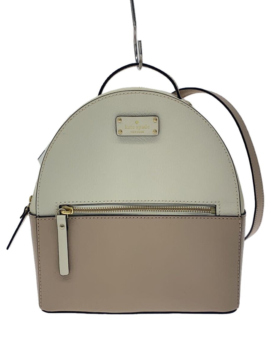 【中古】kate spade new york◆背嚢/--/PNK/WKRU4849/バイ色つや【御徒面子】