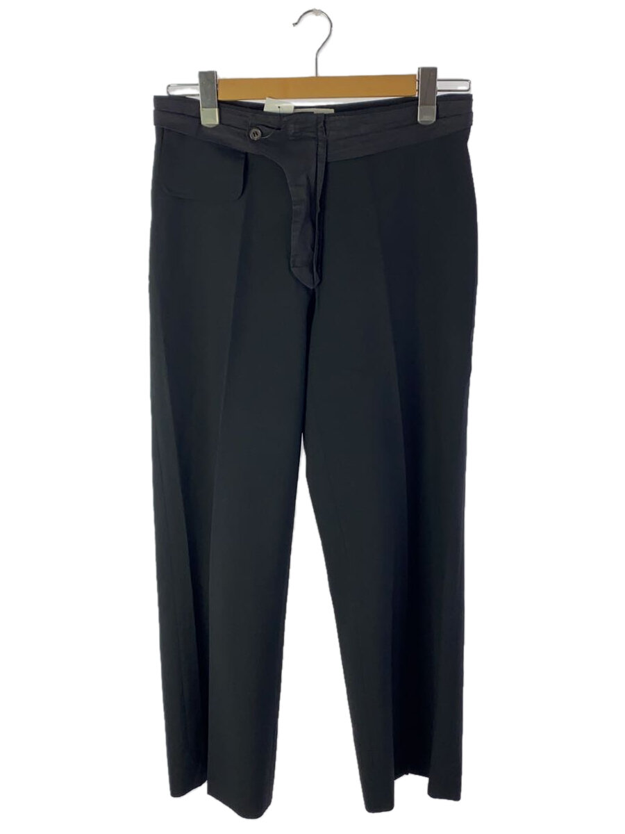 【中古】Martin Margiela◆引っ切り無いズボン下/46/羊毛/BLK//【メンズウェア】