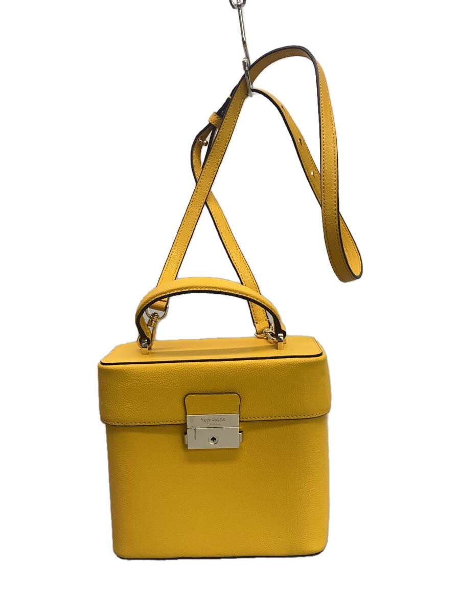 【中古】kate spade new york◆ショルダーバッグ/レザー/YLW【バッグ】｜2ｎｄ STREET 店 16,995円