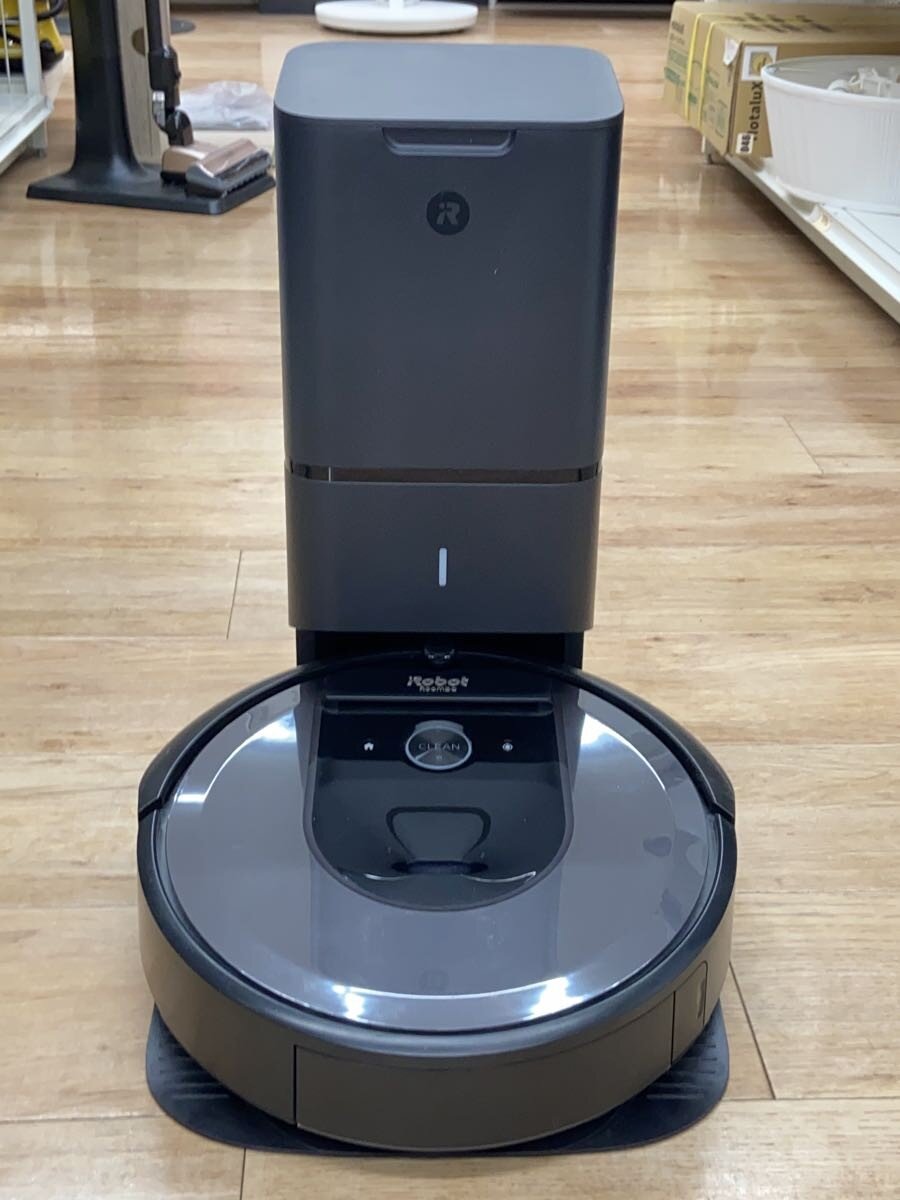 【中古】iRobot◆掃除機 ルンバi7 i715060 RVB-Y2/アイロボット/グレー/2019年/掃除ロボット【家電・ビジュアル・オーディオ】