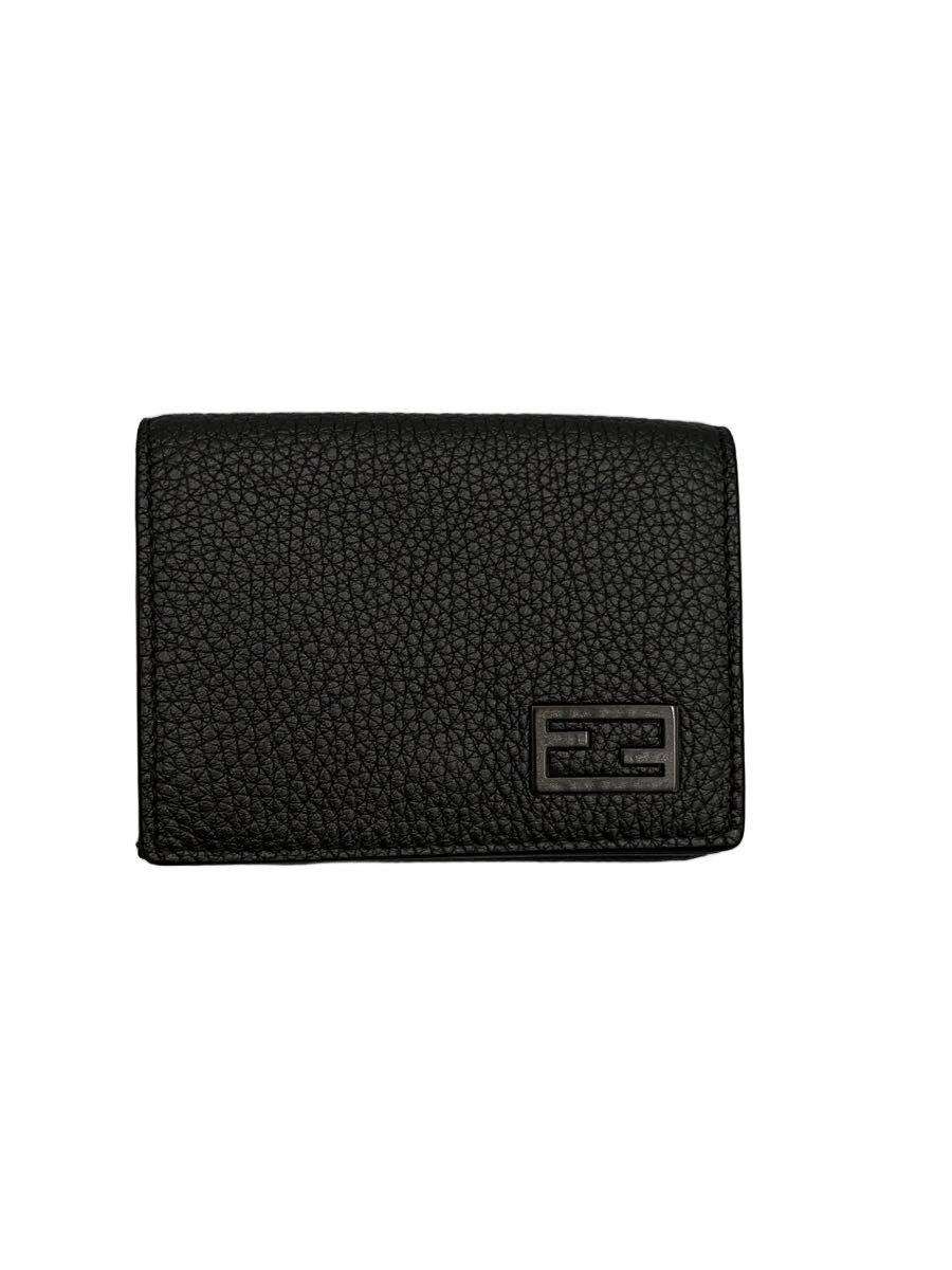 【中古】FENDI◆3つ折り銭入れ/--/GRY/レディース/7M0280-AJJ1【服飾雑貨他】