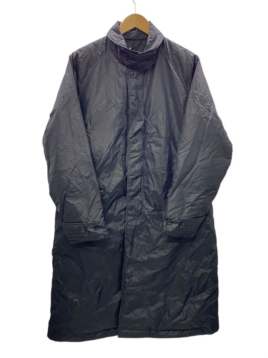 【中古】Porter Classic◆ステンカラー厚地の外套/2/ナイロン/BLK/無地/パソコン-015-2995-0010-0002/SHEEN NYLON【メンズウェア】