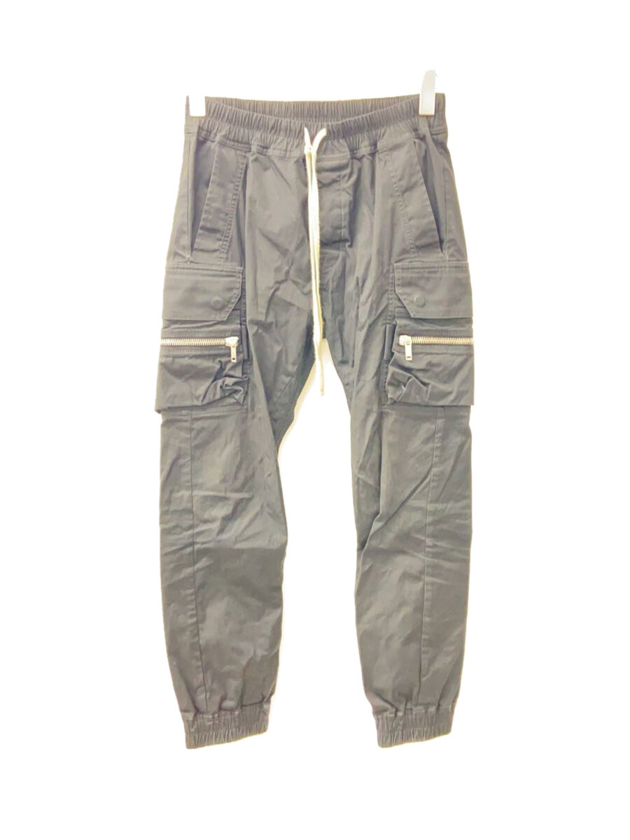 【中古】Rick Owens◆21AW/MASTODON CARGO/48/綿織物/BLK/RU01E5396-TE//【メンズウェア】