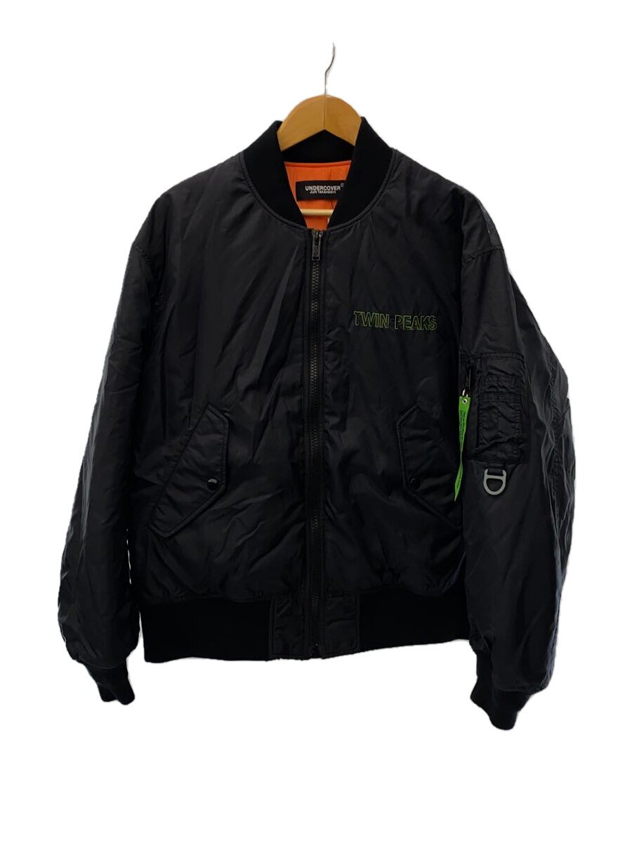 【中古】UNDERCOVER◆上衣/3/ナイロン/黒いこと/UC2D4211/24AW/TWIN PEAKS【メンズウェア】
