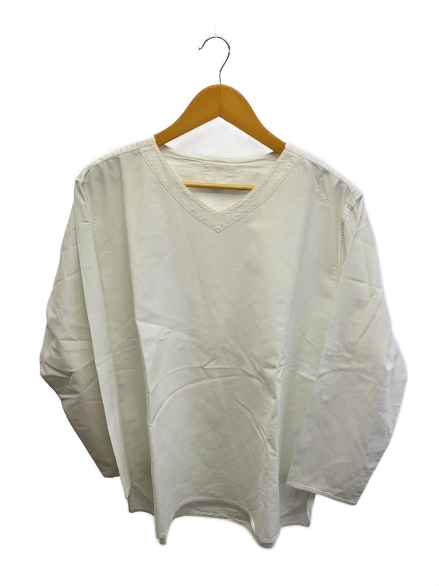 【中古】長袖Tシャツ/M/コットン/ホワイト/無地【メンズウェア】｜2ｎｄ STREET 店
