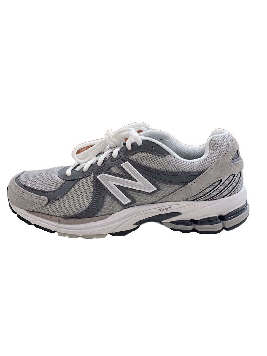 【中古】NEW BALANCE◆ML860/薄墨色/26糎/GRY【シューズ】