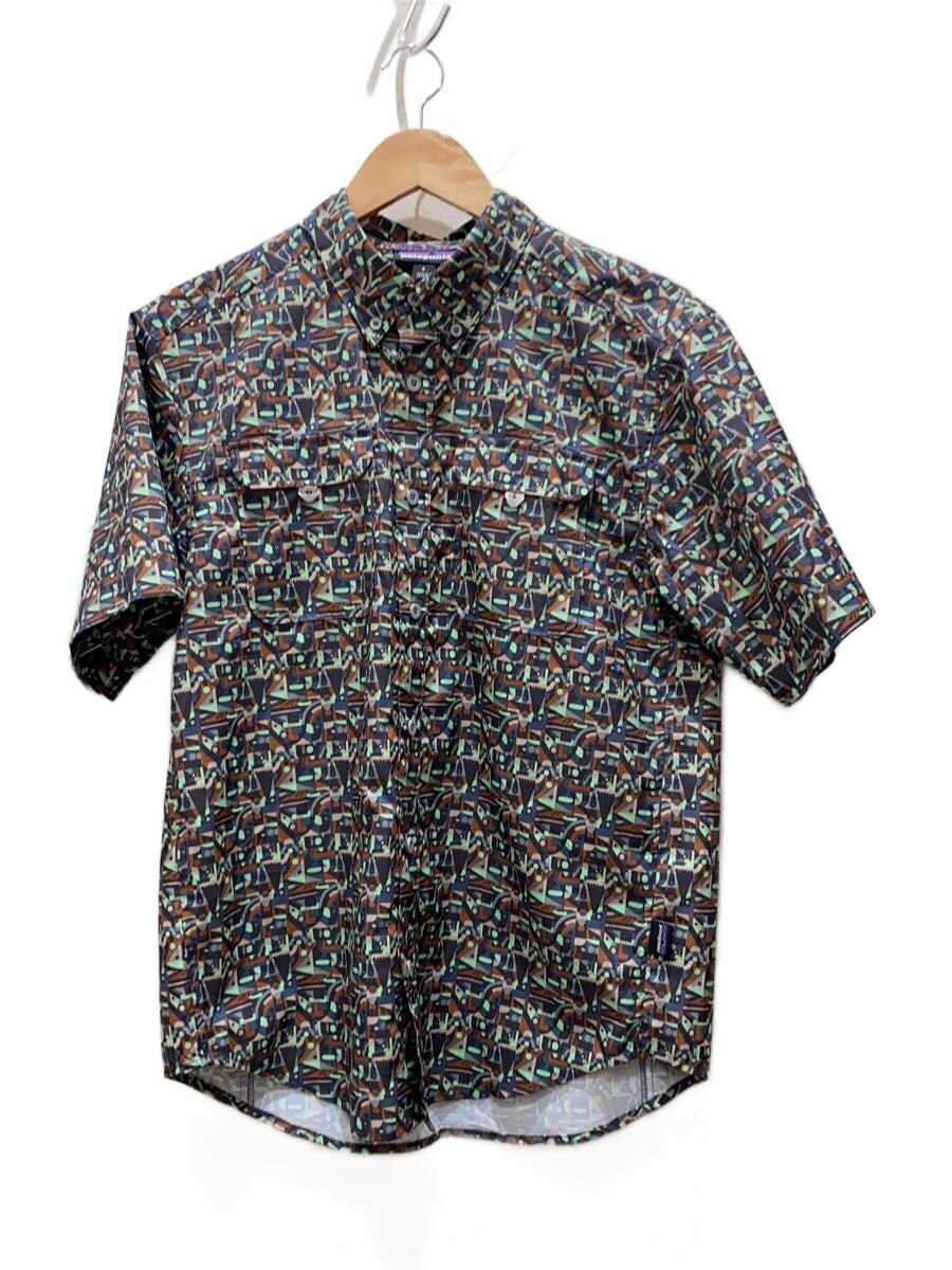 【中古】patagonia◆Self Guid Hike Shirt/半袖プルオーバー/S/ポリエステル/マルチ色合い/41905SP24/? NULL ?【メンズウェア】