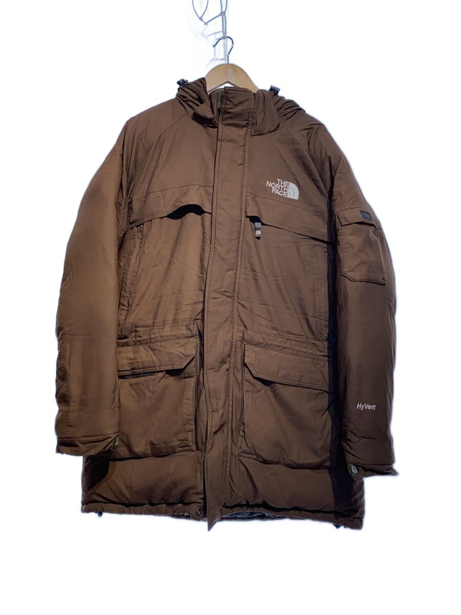 【中古】THE NORTH FACE◆MCMURDO PARKA_マクマードパーカー/XL/ナイロン/BRW/無地【メンズウェア】|2nd STREET 店