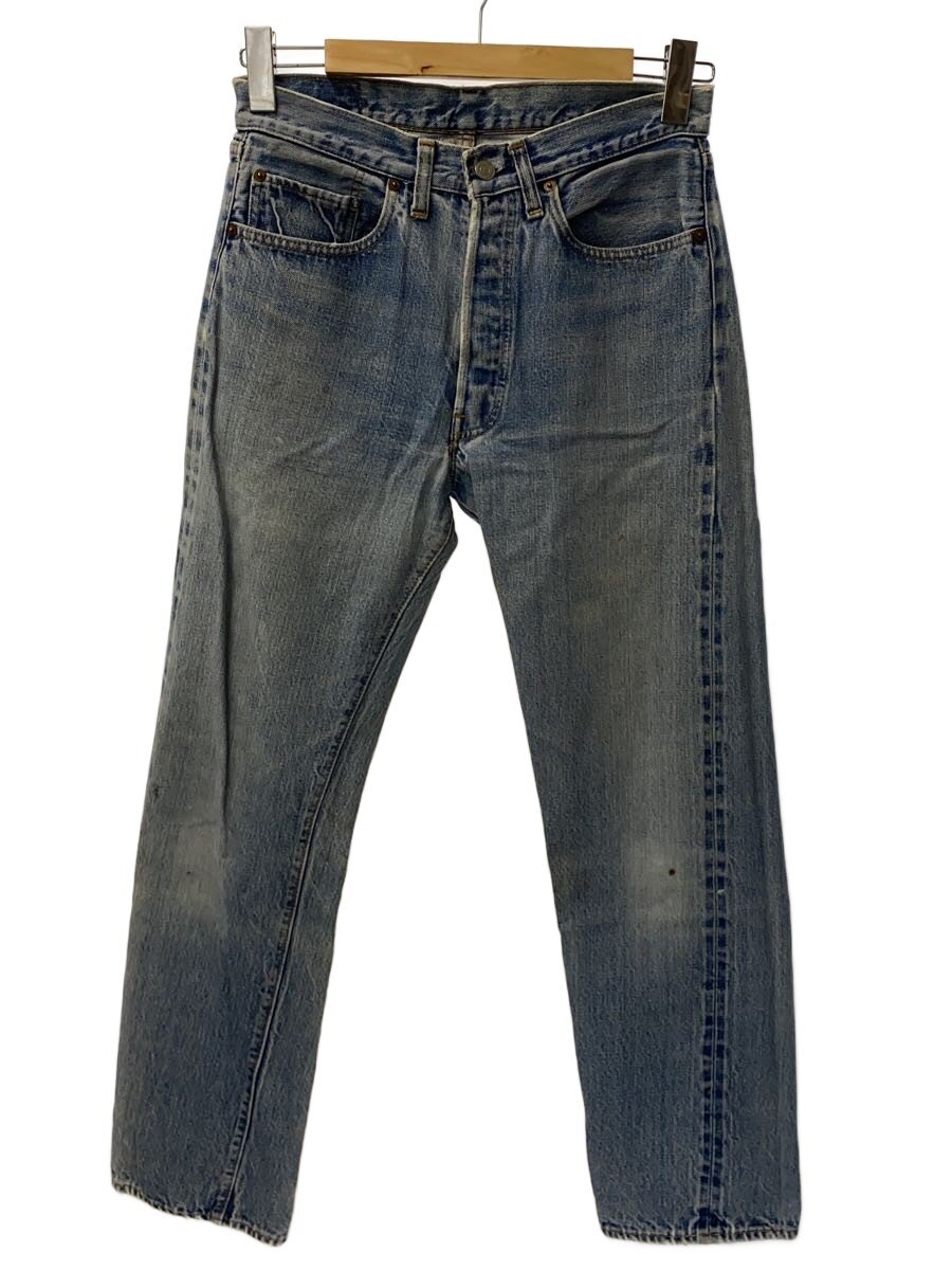 【中古】Levi’s◆下つ方/32/ジーンズ/IDG/501/名取り草裏6/66前期/倶楽部Rため桶/隠しシングル【メンズウェア】