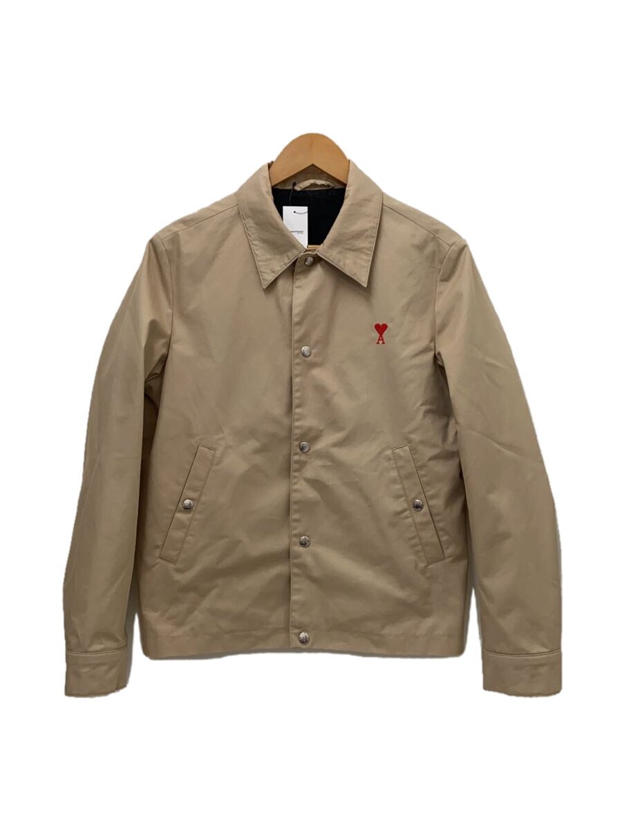 【中古】AMI PARIS◆ジャケット/S/コットン/ベージュ/E180W015.210【メンズウェア】|2nd STREET 店