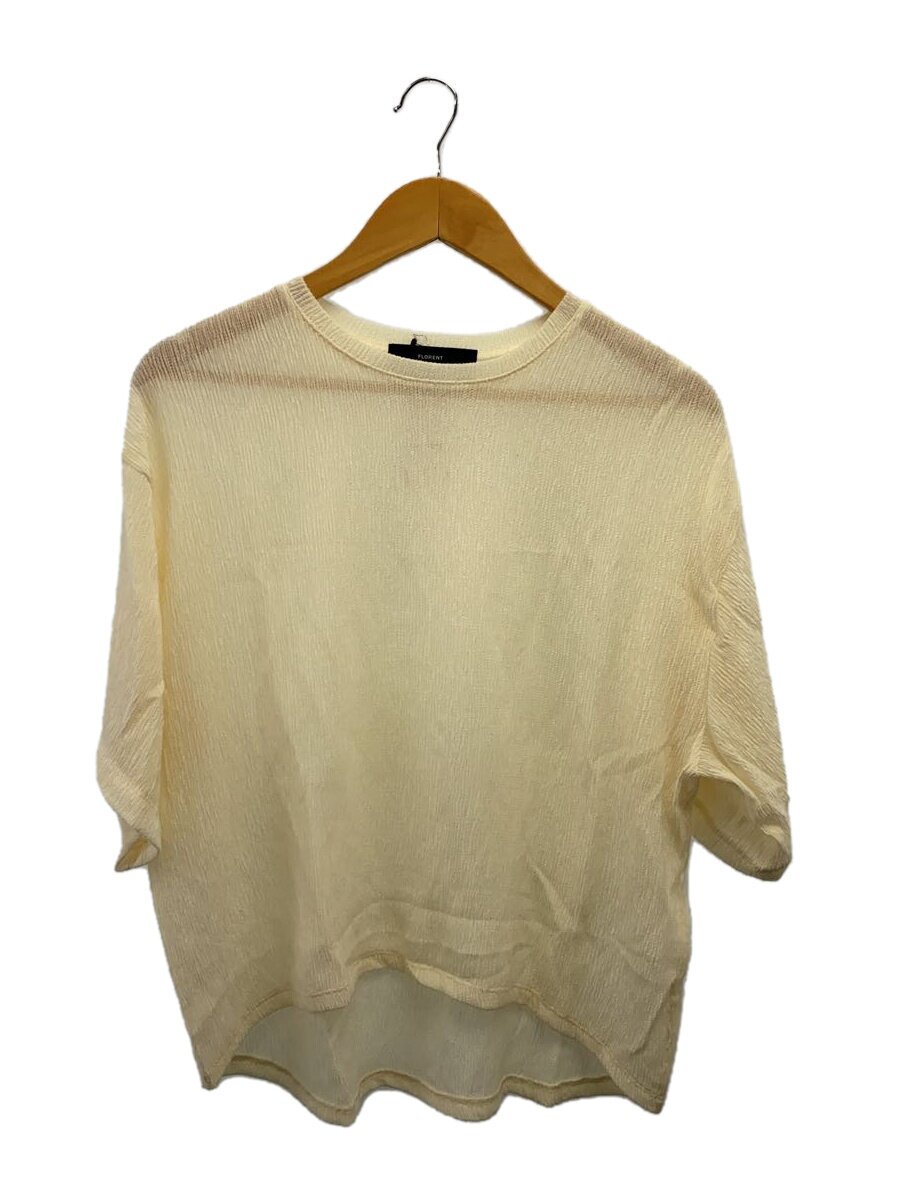 【中古】FLORENT◆リラックスフィットプルオーバー/ティーシャツ/0/ポリエステル/皮膚軟化剤/2502F06019【レディース御召しもの】