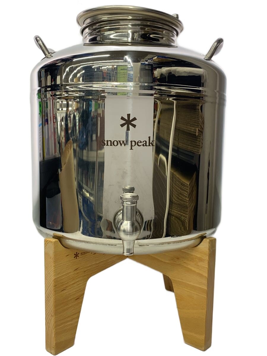 【中古】snow peak◆ステンジャグ/難民キャンプ設備余分の物/SLV【運動競技】
