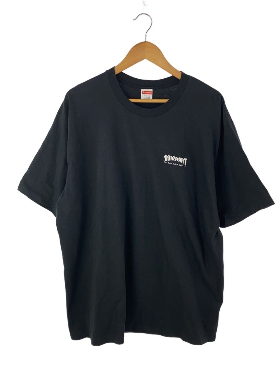 【中古】Supreme◆プルオーバー/XL/綿織物/BLK/無地/24ss【メンズウェア】
