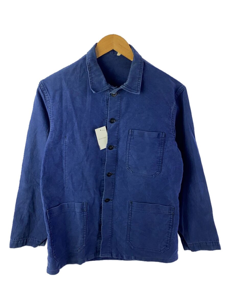 【中古】EURO VINTAGE◆モールスキン/ジャケット/48/コットン/BLU【メンズウェア】｜2ｎｄ STREET 店
