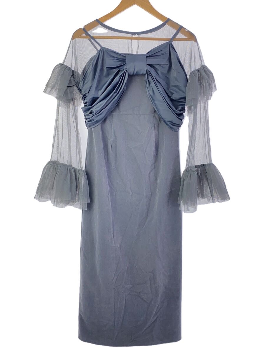 【中古】LEJA◆長袖ワンピース/4/ポリエステル/GRY/LJES221009【レディースウェア】|2nd STREET 店