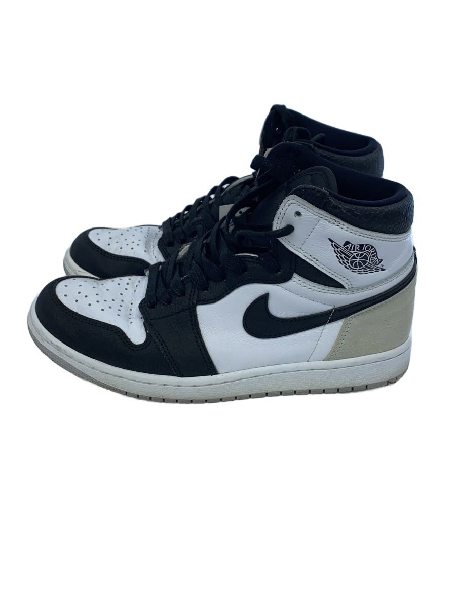 【中古】NIKE◆AIR JORDAN 1_大気圏 ジョーダン 1/26.5糎/GRY【シューズ】