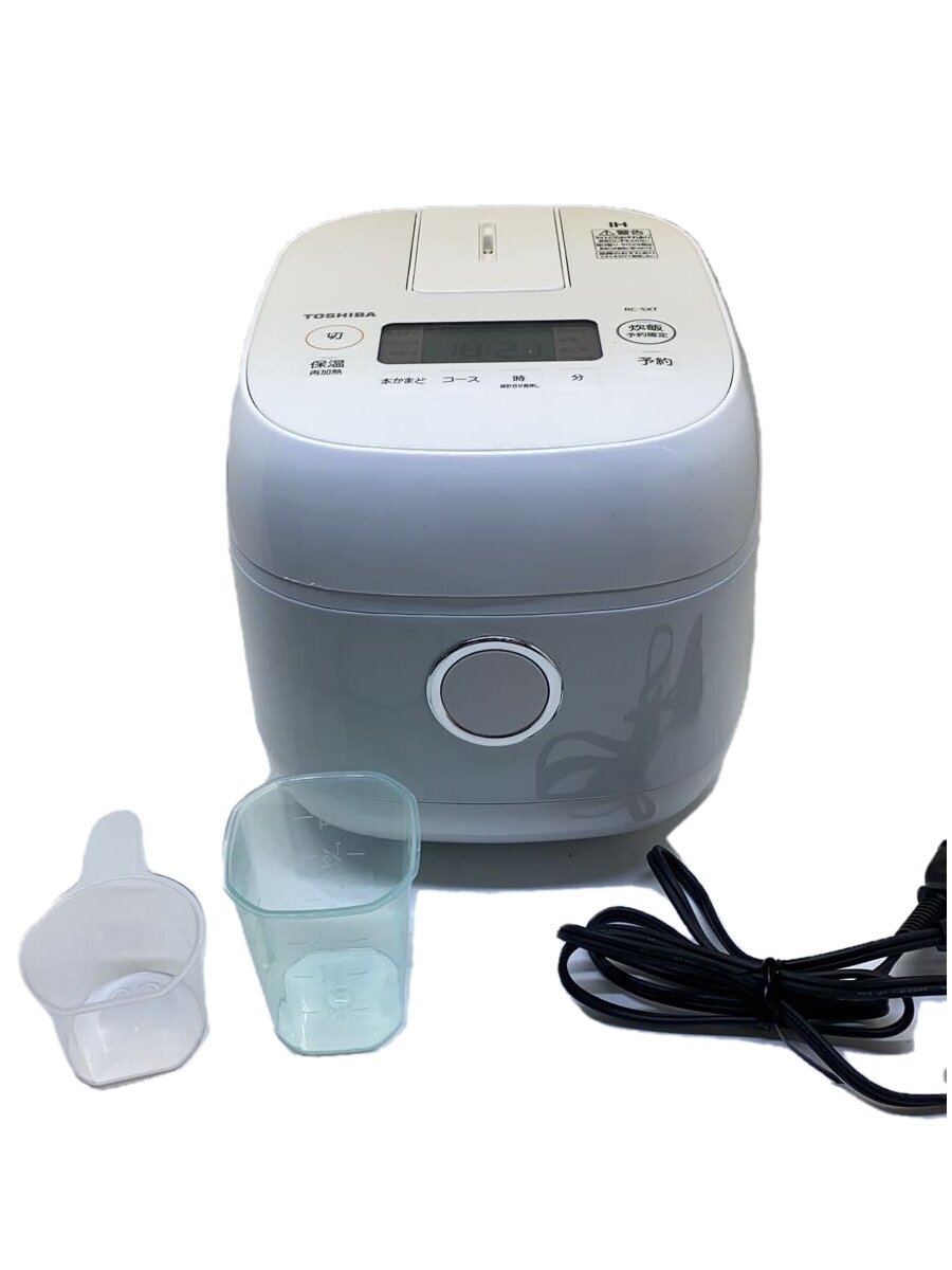 【中古】TOSHIBA◆炊飯器 RC-5XT(W)//【家電・ビジュアル・オーディオ】 7,814円