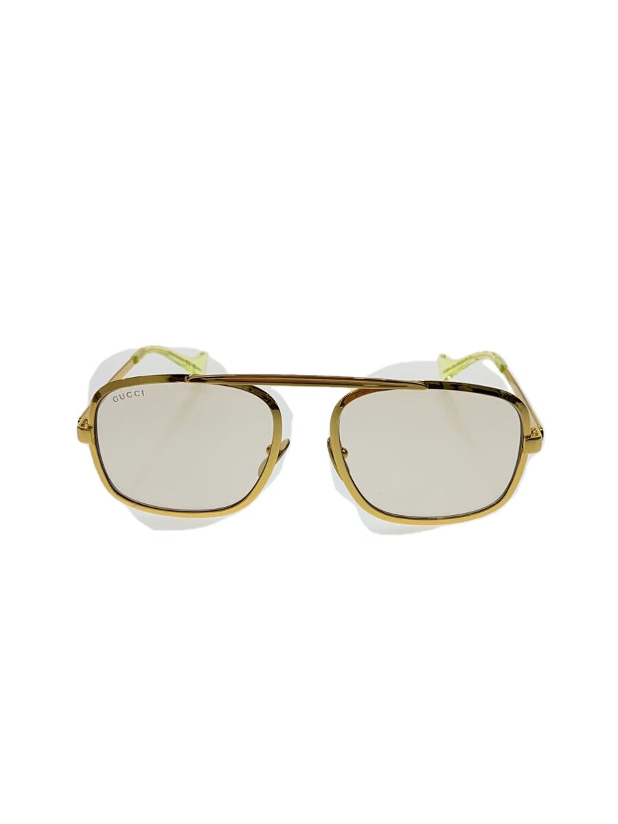 【中古】GUCCI◆眼鏡/GLD/CLR/メンズ/GG1250S【服飾雑貨他】