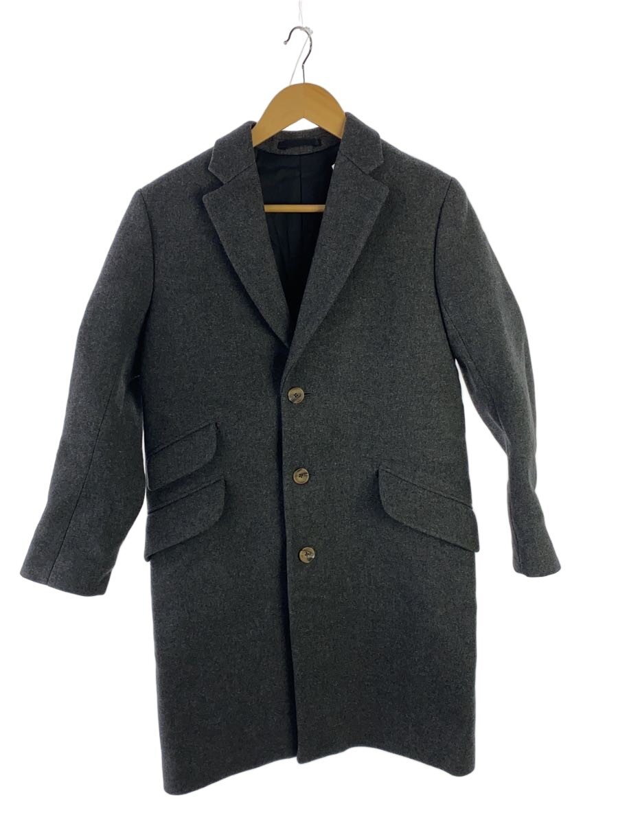 【中古】SCYE BASICS◆ステンカラーコート/36/ウール/GRY/無地/5116-73522【レディースウェア】|2nd STREET 店