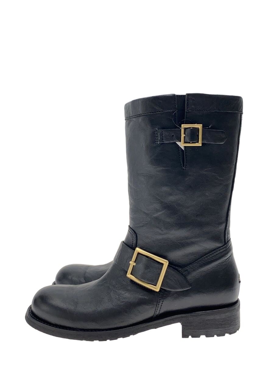 【中古】JIMMY CHOO◆ブーツ/黒いこと【シューズ】