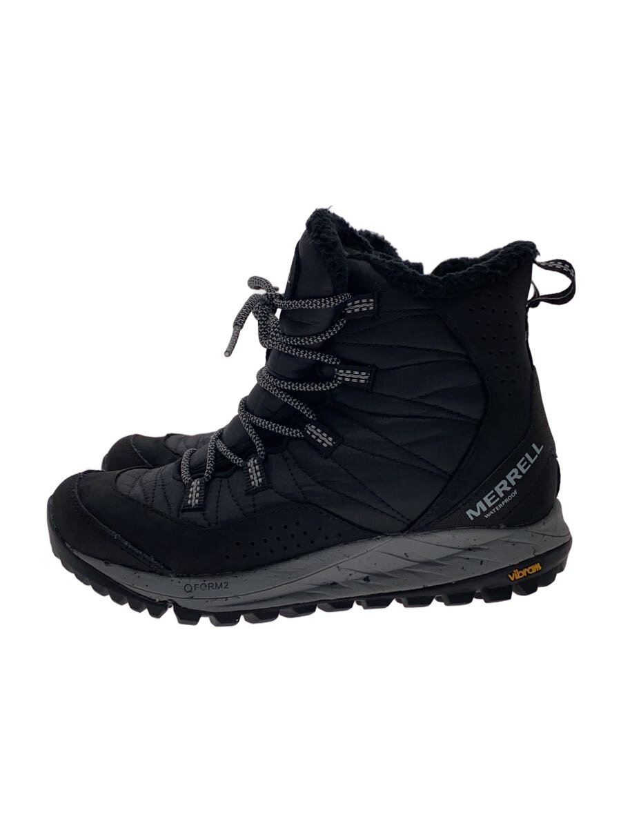 【中古】MERRELL◆ハイカットスニーカー/24珊/BLK/ポリエステル/JO66944//【シューズ】