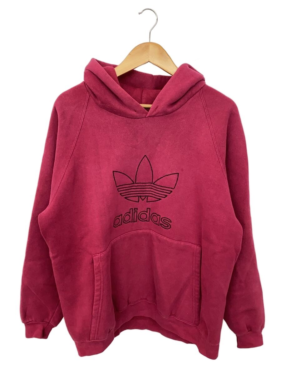 【中古】adidas◆80s/USA製/万軍旗引き舟/トレフォイル/パーカー/S/綿織物/BRD【メンズウェア】