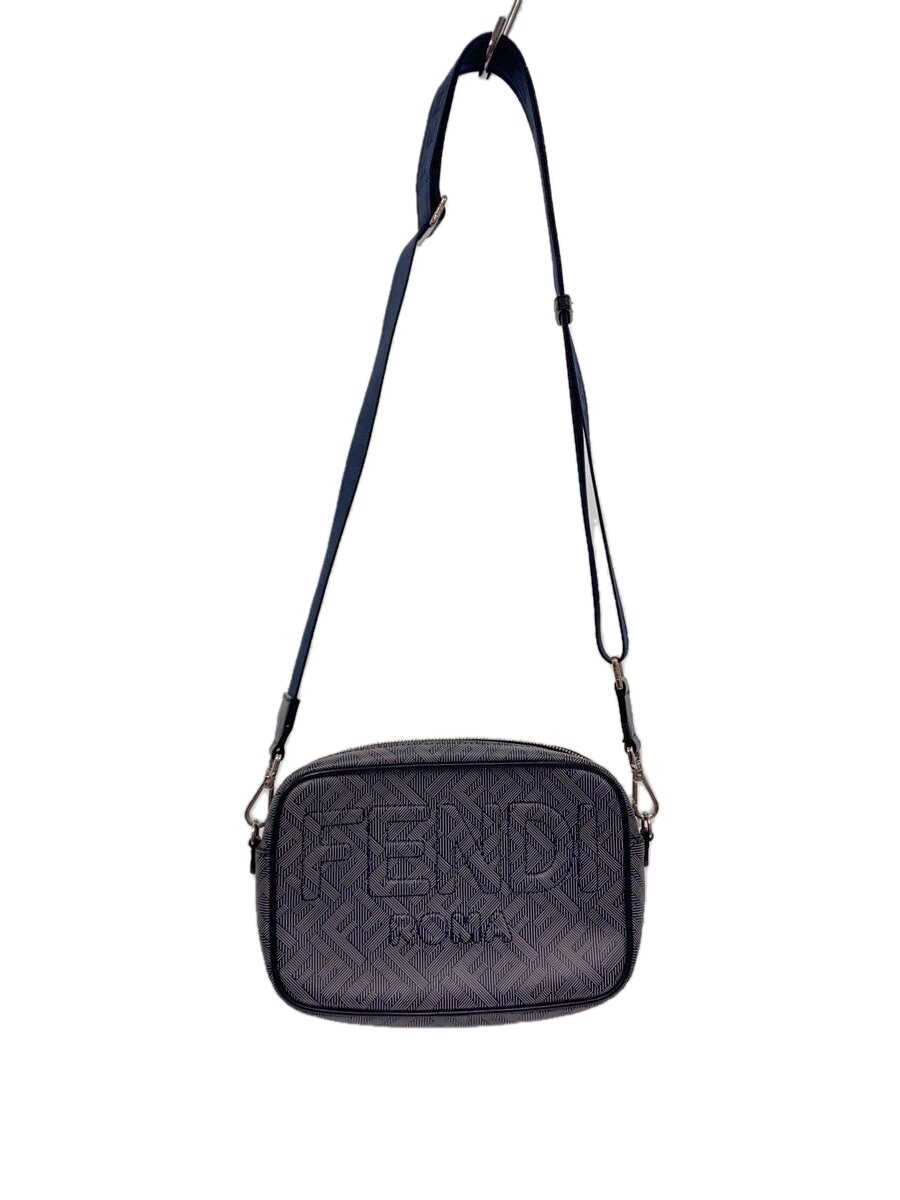 【中古】FENDI◆ショルダーバッグ/--/NVY/7m0286【御徒面子】